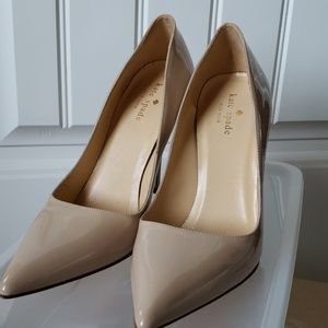 NWOT Kate Spade nude pumps